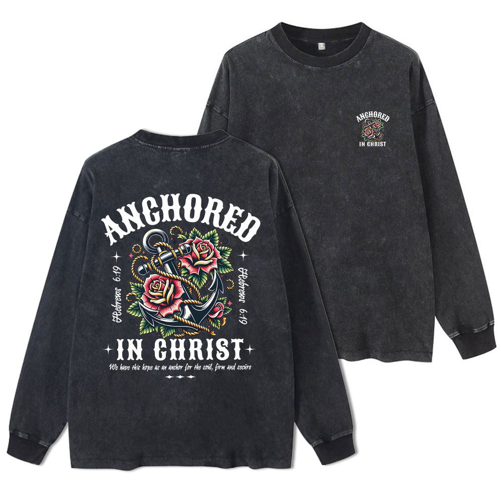 Anchored Washed Long Sleeve T-Shirt