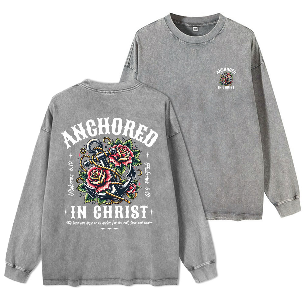 Anchored Washed Long Sleeve T-Shirt