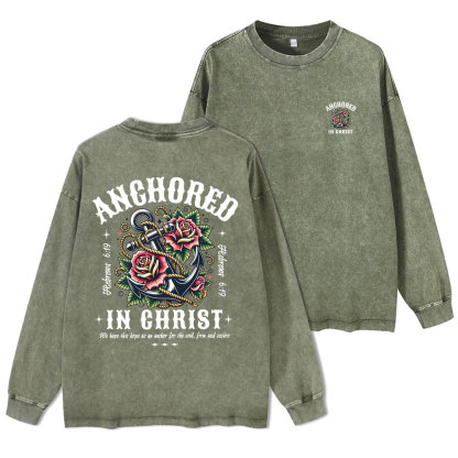 Anchored Washed Long Sleeve T-Shirt