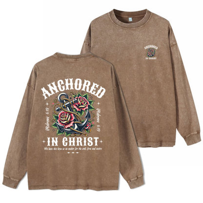 Anchored Washed Long Sleeve T-Shirt