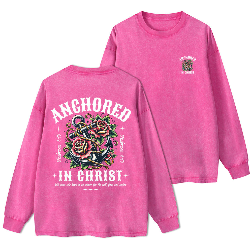 Anchored Washed Long Sleeve T-Shirt