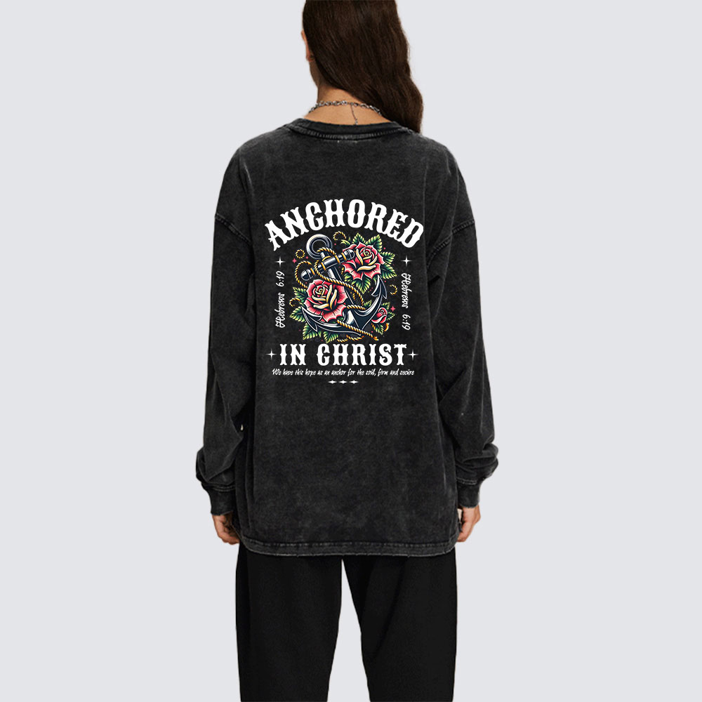 Anchored Washed Long Sleeve T-Shirt