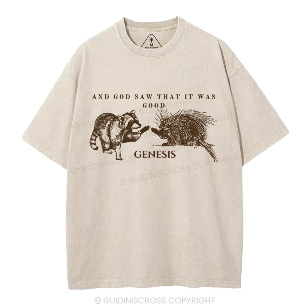 New-Sample Christian Washed T-Shirt Sale - GuidingCross