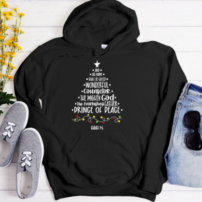 And His Name Shall Be Called Jesus Christian Hoodie