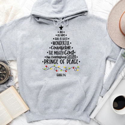 And His Name Shall Be Called Jesus Christian Hoodie