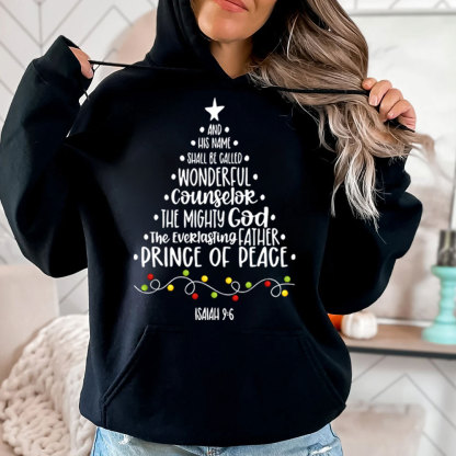 And His Name Shall Be Called Jesus Christian Hoodie