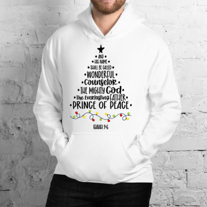 And His Name Shall Be Called Jesus Christian Hoodie