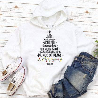 And His Name Shall Be Called Jesus Christian Hoodie