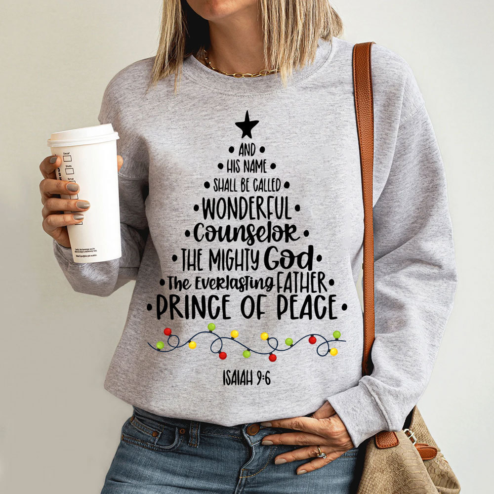 And His Name Shall Be Called Jesus Christian Sweatshirt