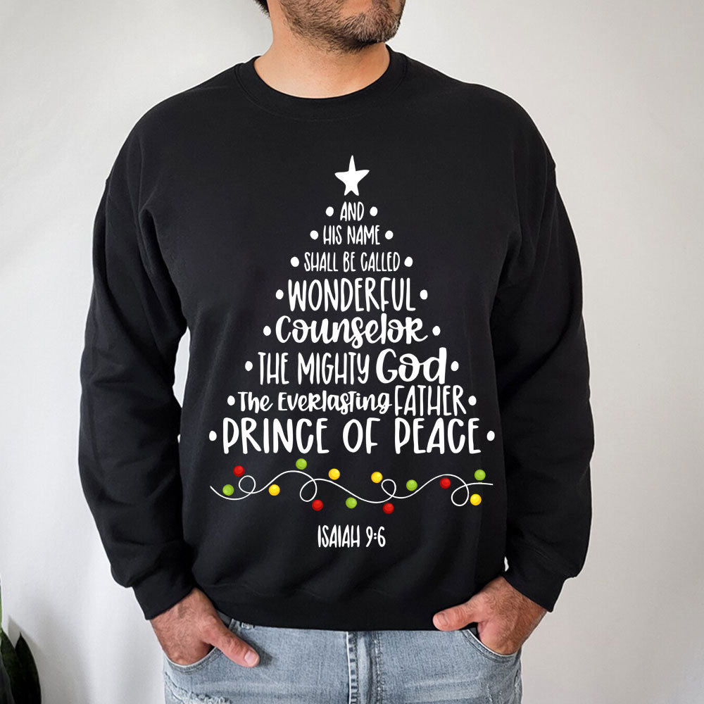 And His Name Shall Be Called Jesus Christian Sweatshirt