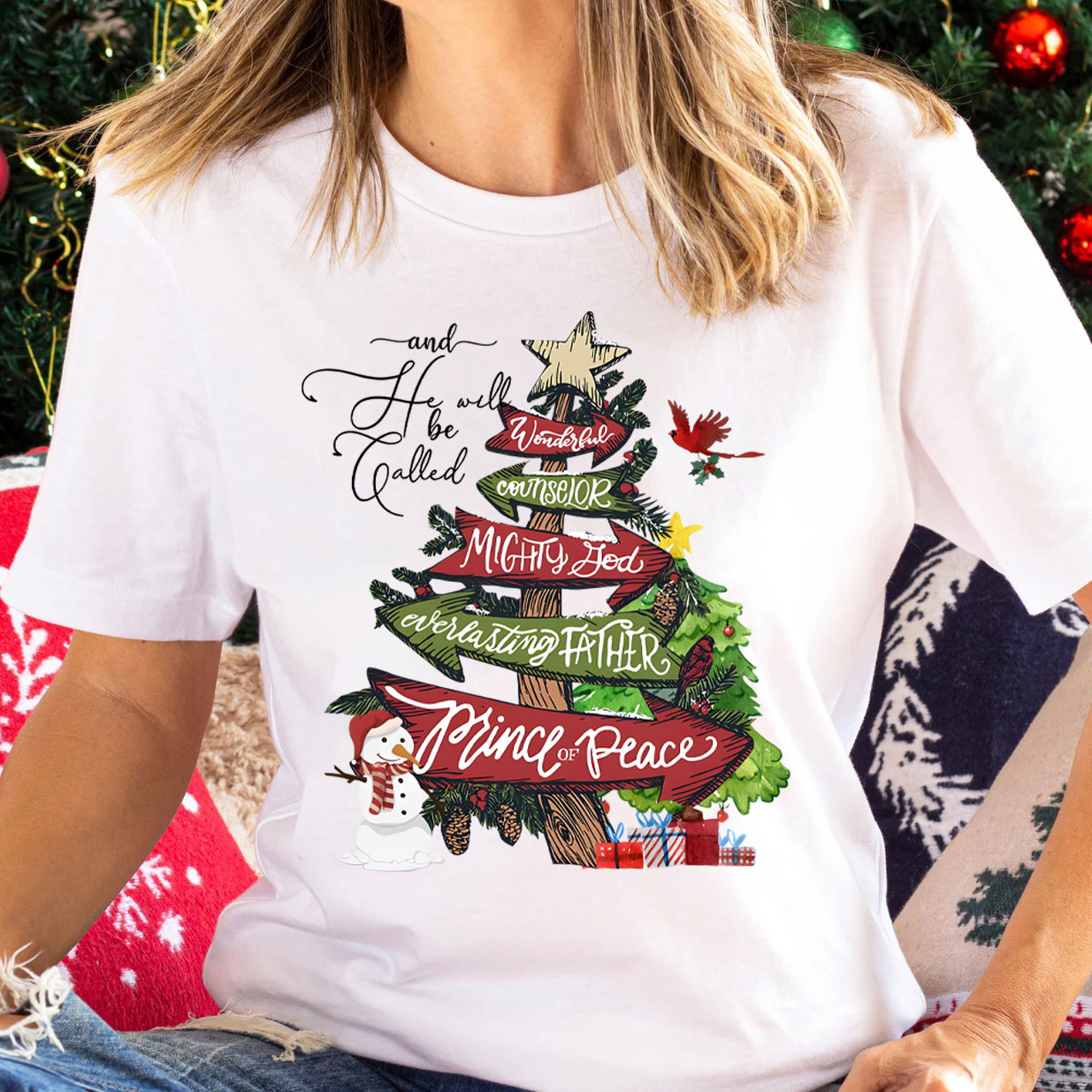 And Hope Will Be Allowed Christian Christmas T-Shirt