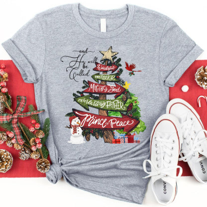 And Hope Will Be Allowed Christian Christmas T-Shirt