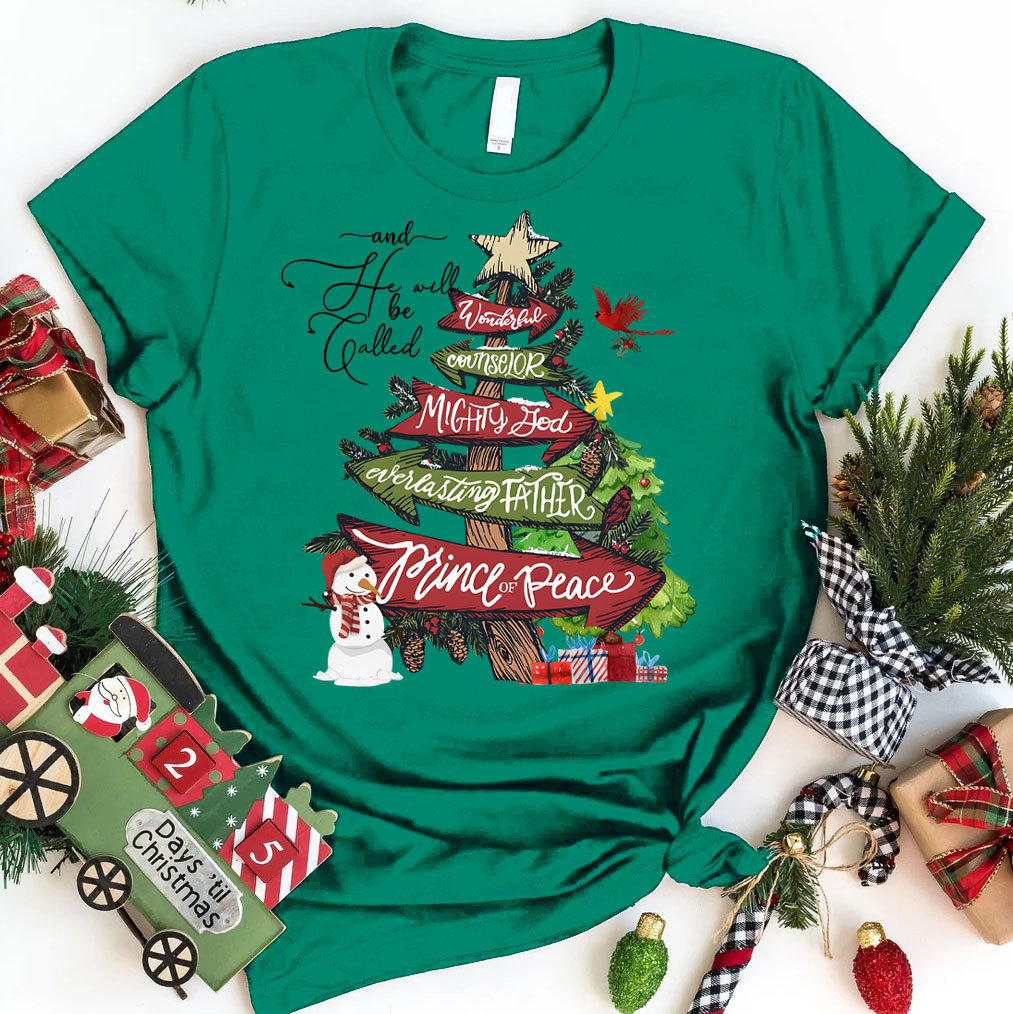 And Hope Will Be Allowed Christian Christmas T-Shirt