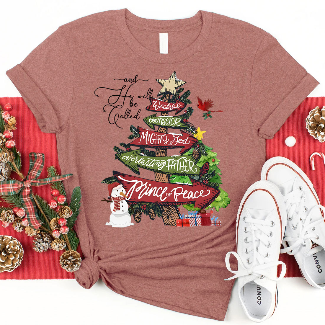 And Hope Will Be Allowed Christian Christmas T-Shirt