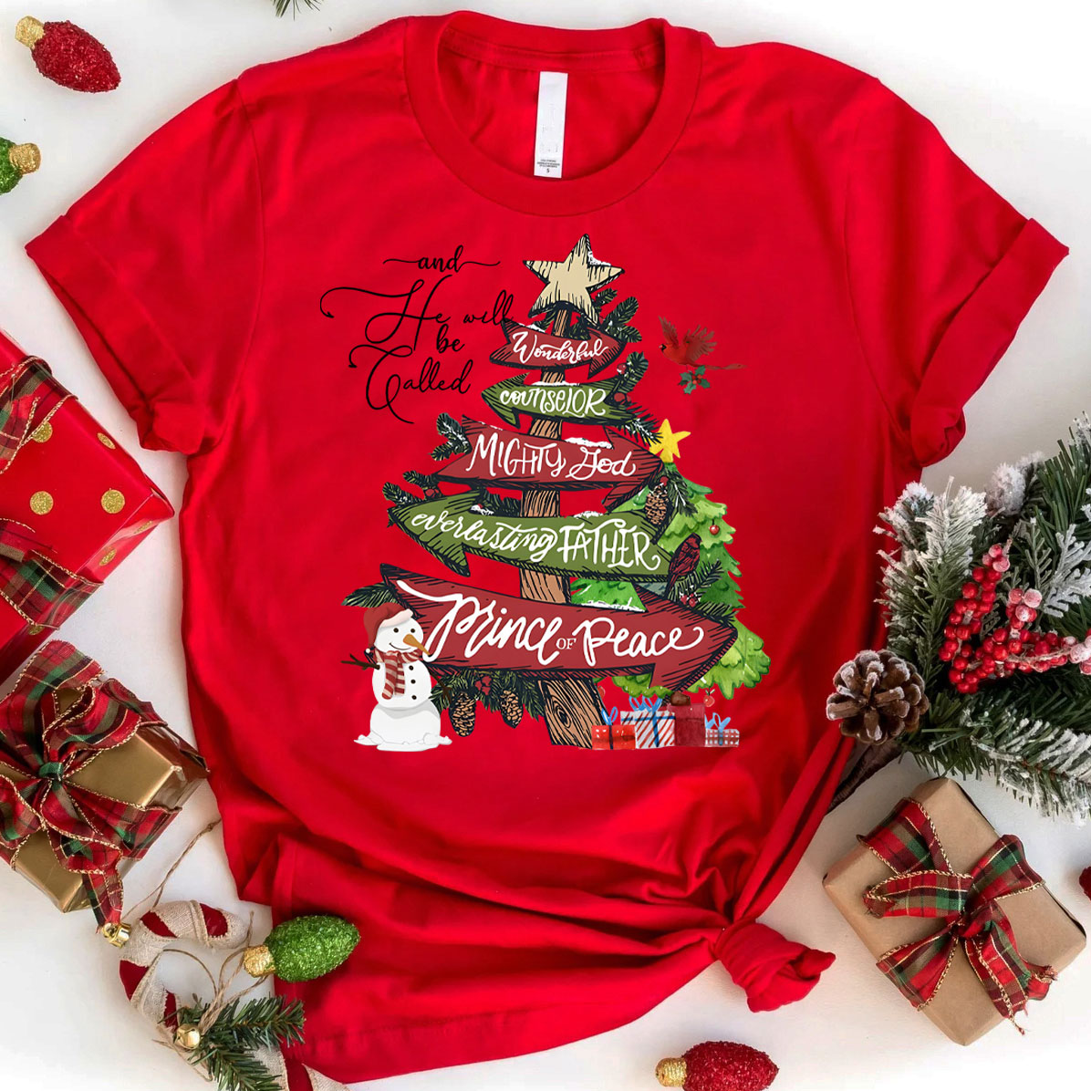 And Hope Will Be Allowed Christian Christmas T-Shirt