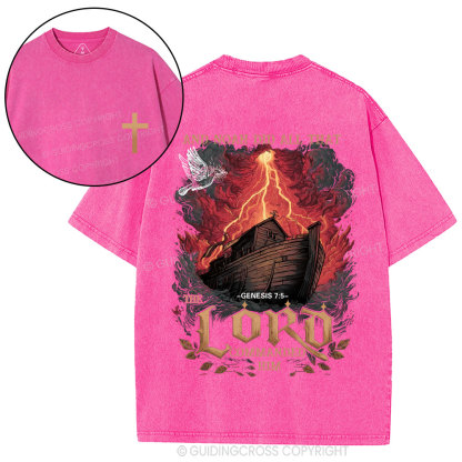 And Noah Did All Christian Washed T-Shirt