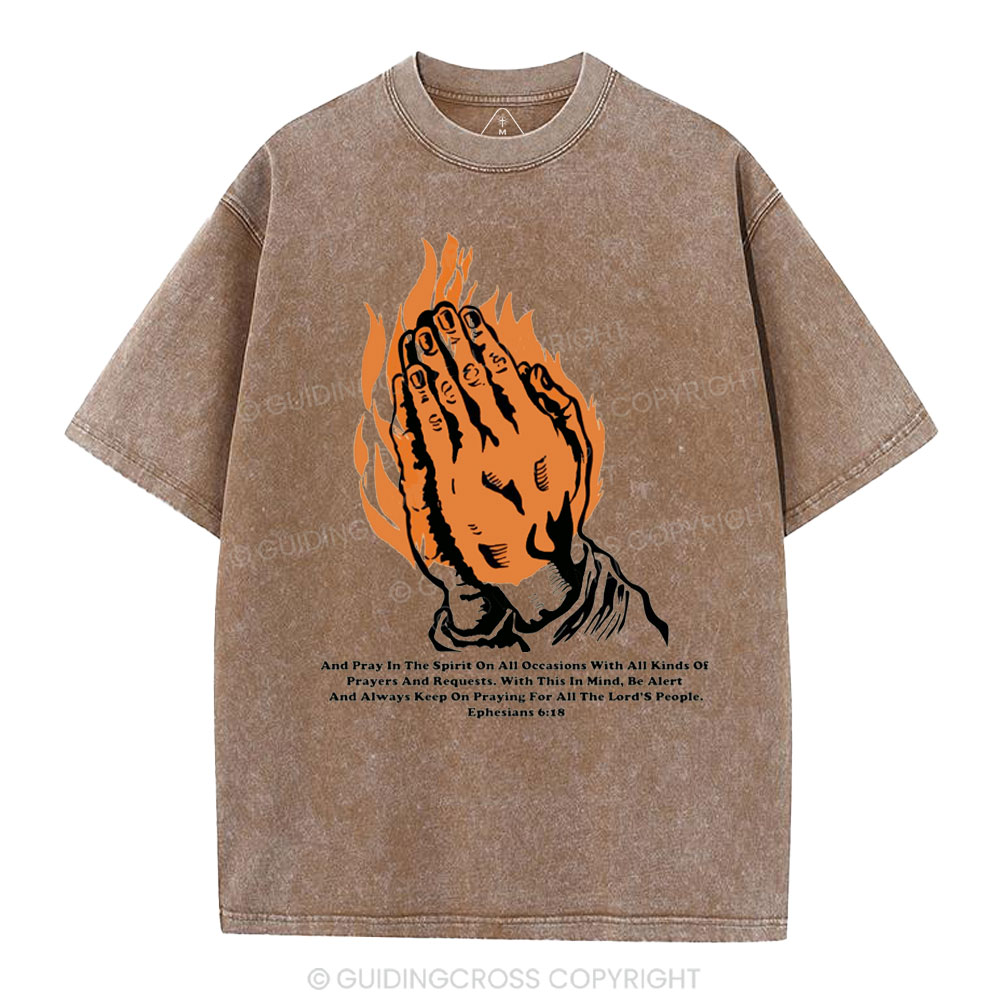 New-Sample Christian Washed T-Shirt Sale - GuidingCross