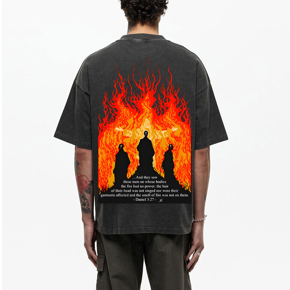 And They Saw Christian Washed T-Shirt