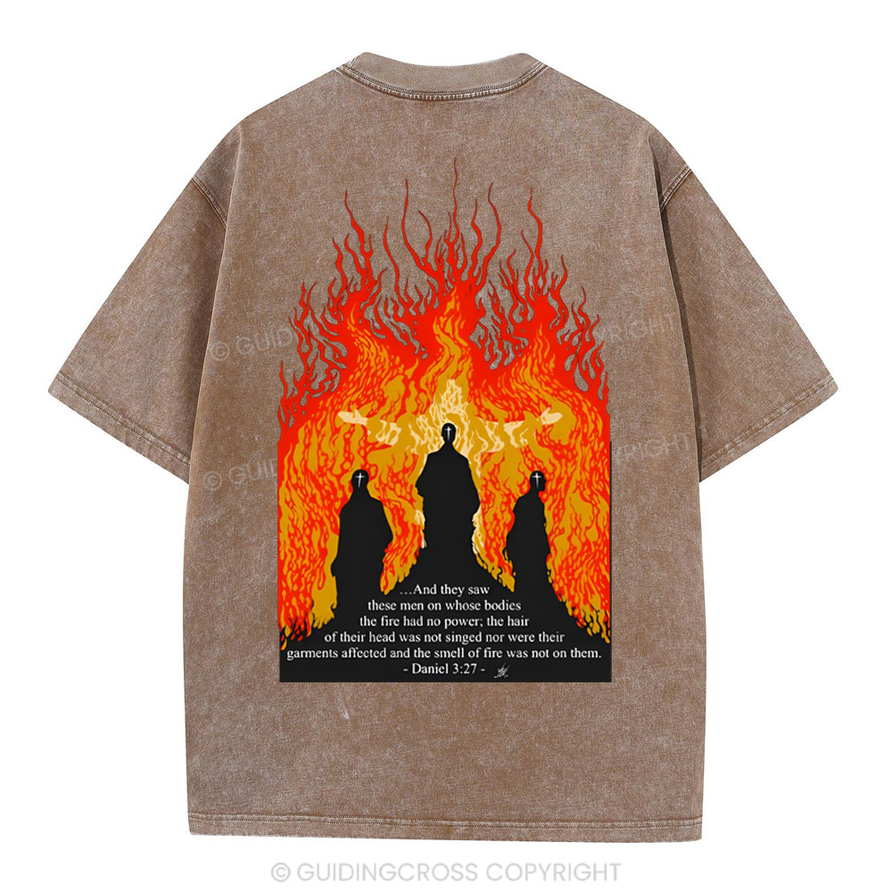 And They Saw Christian Washed T-Shirt