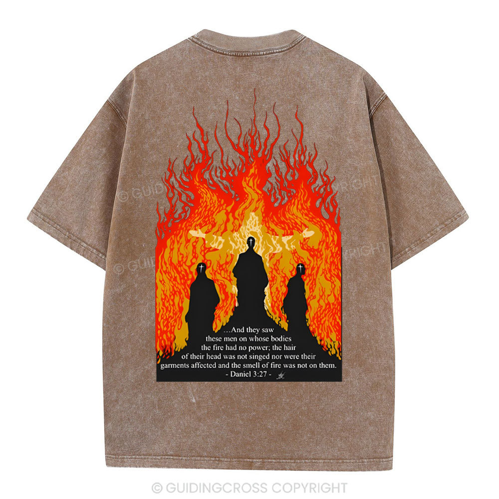 And They Saw Christian Washed T-Shirt