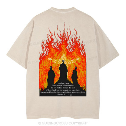 And They Saw Christian Washed T-Shirt