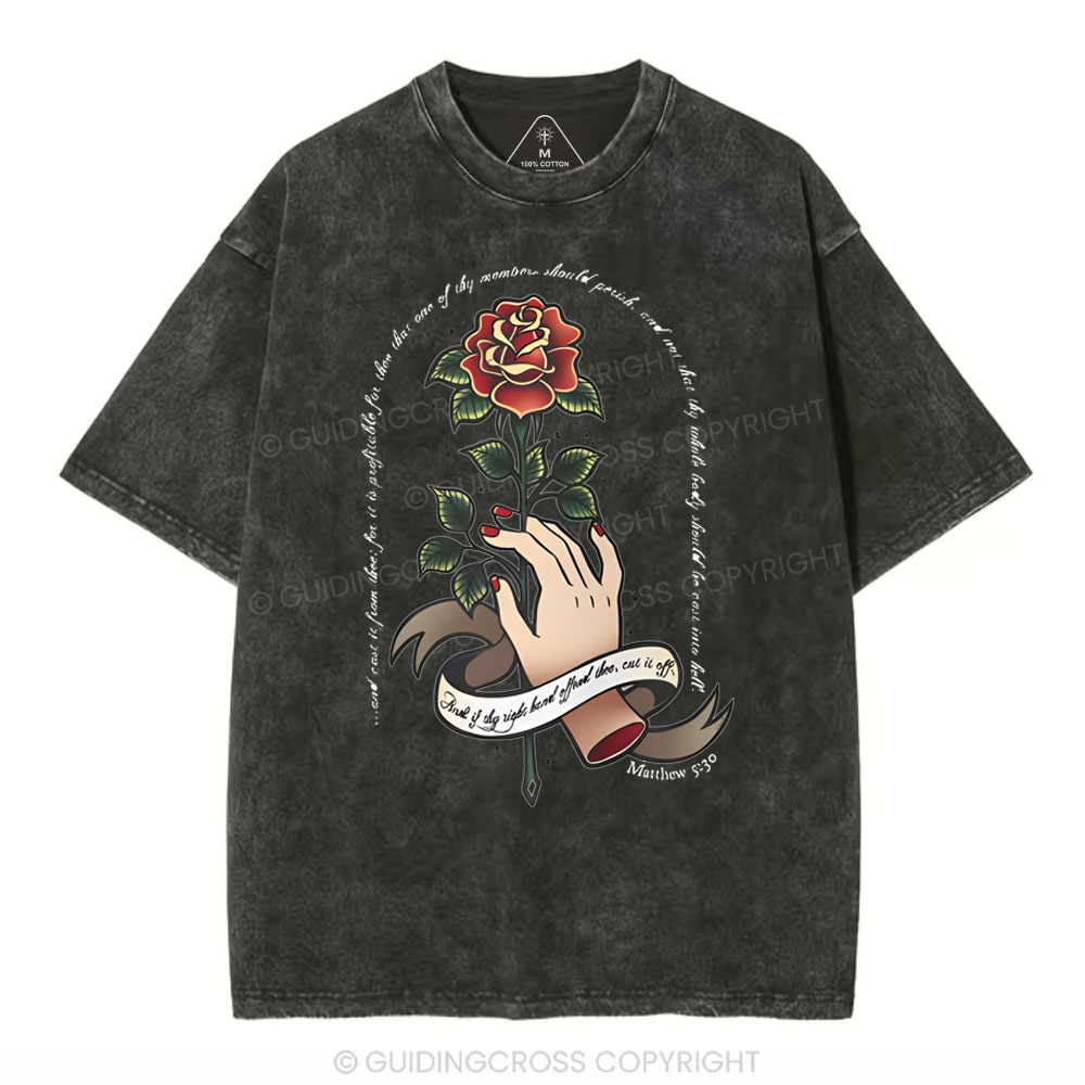 Sample Washed T-Shirt Sale - GuidingCross