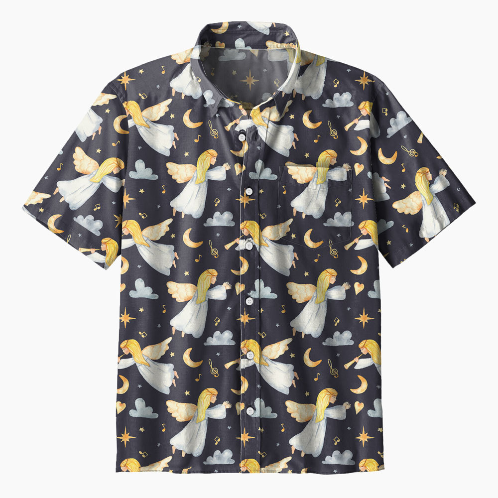 Sailboats and Crosses Christian Hawaiian Shirt Sale-GuidingCross