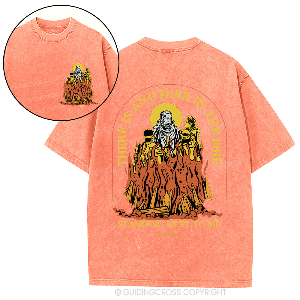 Another In The Fire Christian Washed T-Shirt