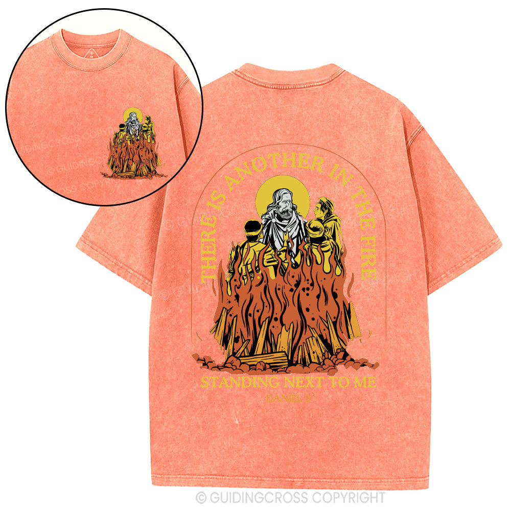 Another In The Fire Christian Washed T-Shirt