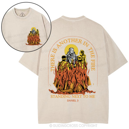 Another In The Fire Christian Washed T-Shirt
