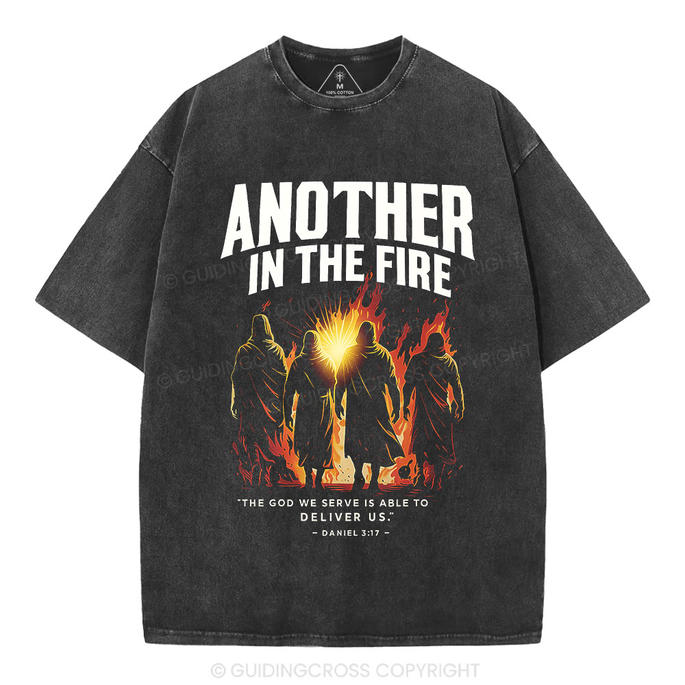 Another In The Fire Christian Washed T-Shirt