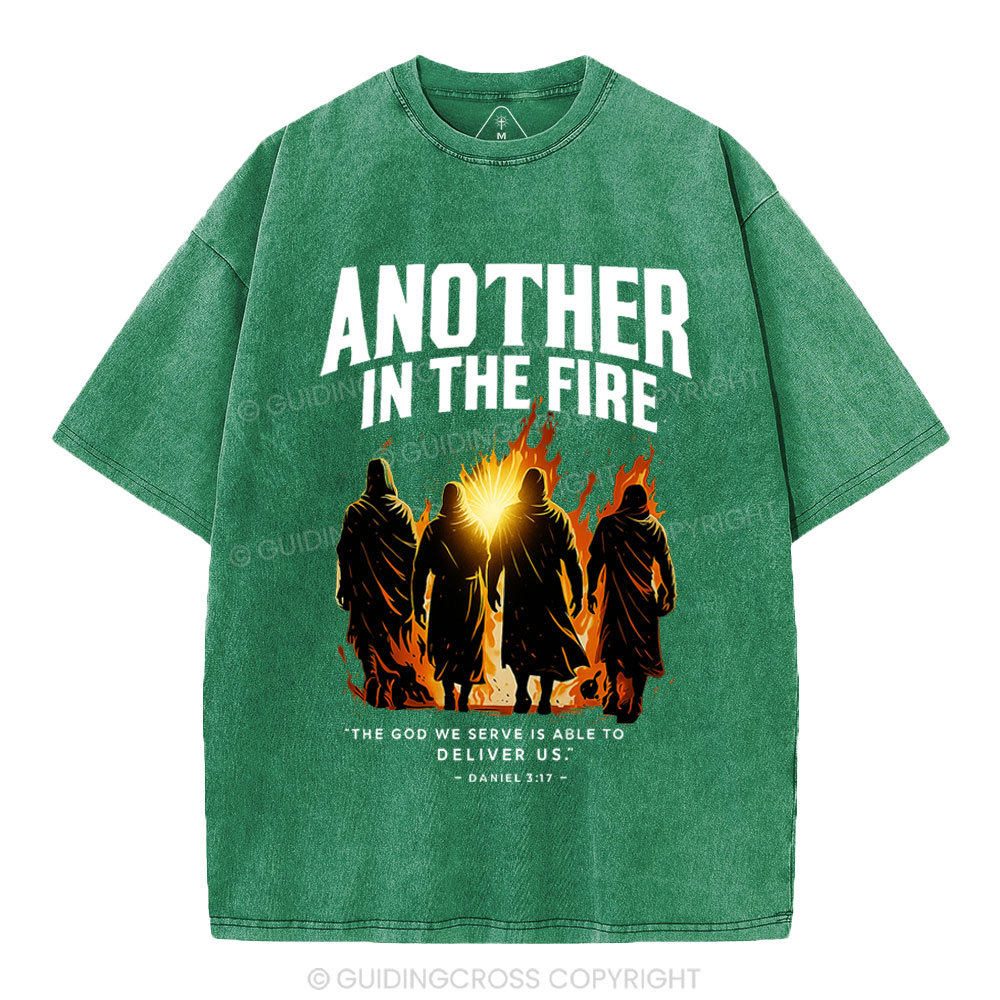 Another In The Fire Christian Washed T-Shirt