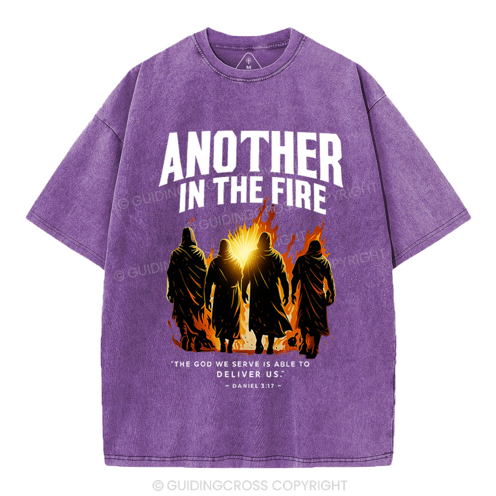 Another In The Fire Christian Washed T-Shirt