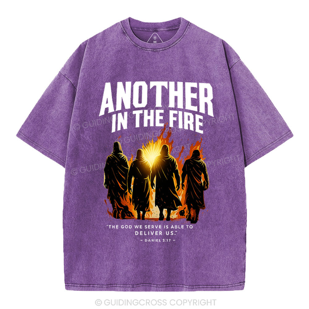 Another In The Fire Christian Washed T-Shirt