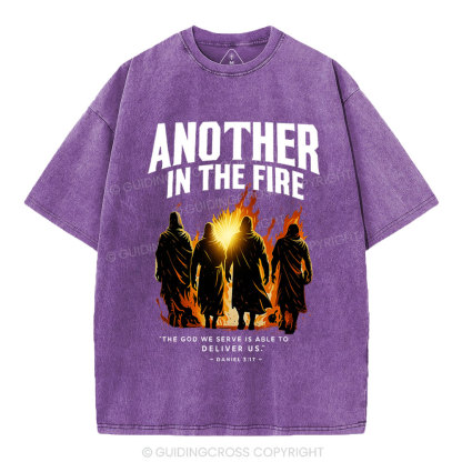 Another In The Fire Christian Washed T-Shirt