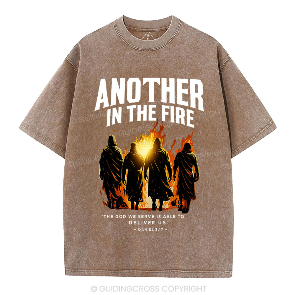 Another In The Fire Christian Washed T-Shirt
