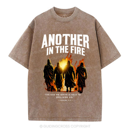 Another In The Fire Christian Washed T-Shirt
