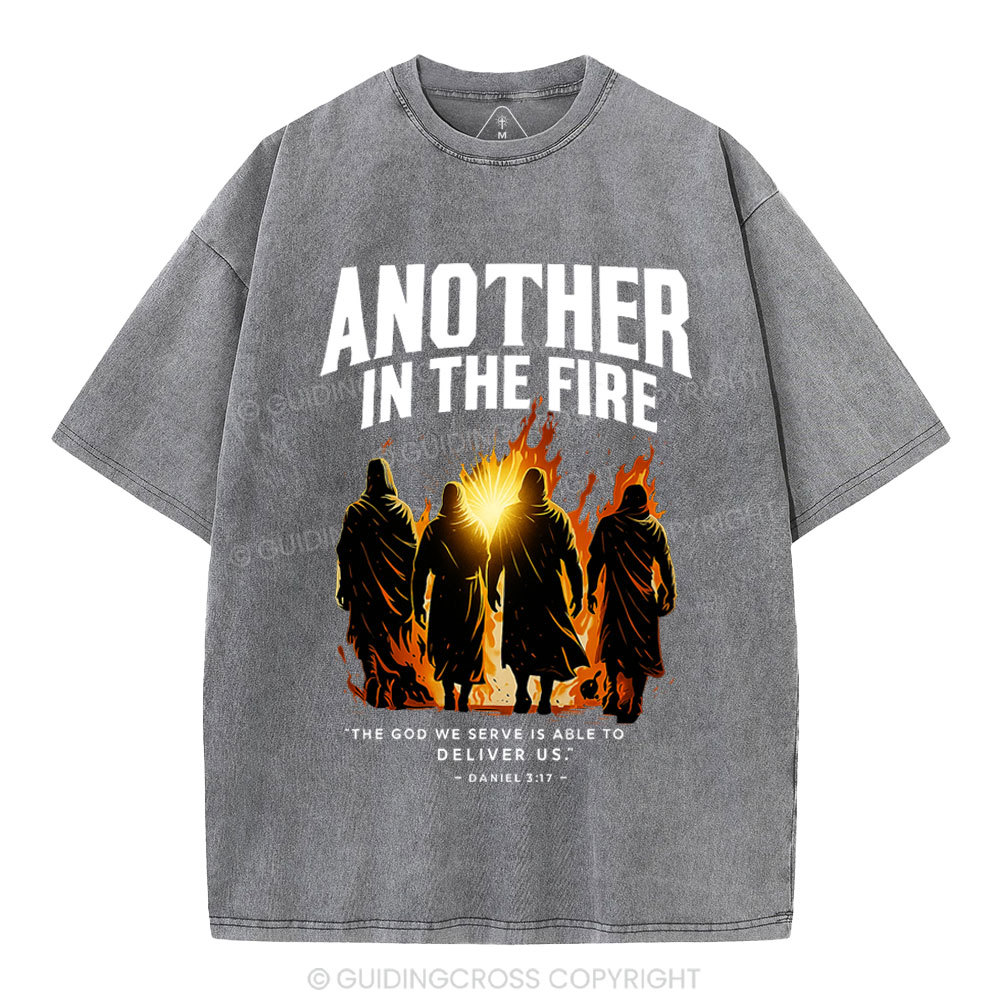 Another In The Fire Christian Washed T-Shirt