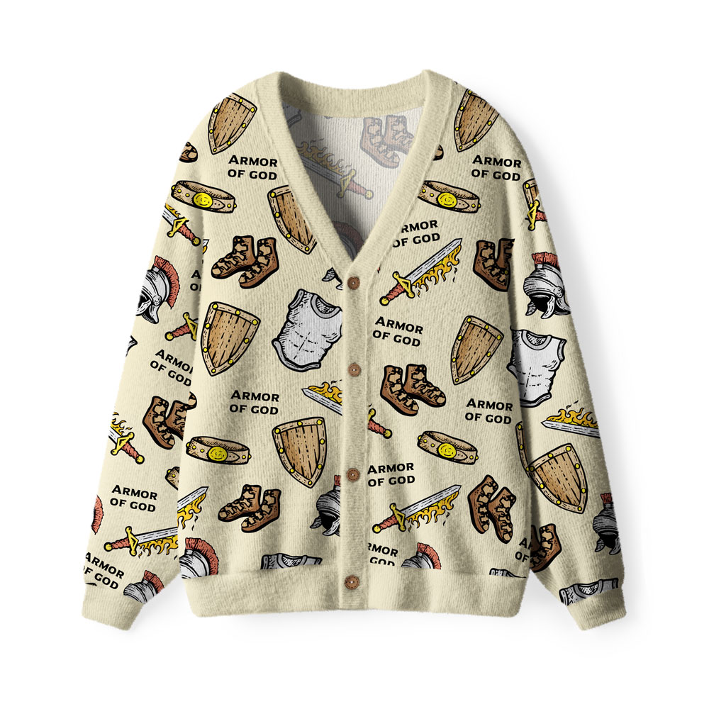 Aomor Of God Christian Lightweight Cardigan