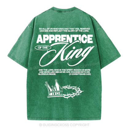 Apprevtice Of The King Christian Washed T-Shirt