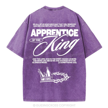 Apprevtice Of The King Christian Washed T-Shirt