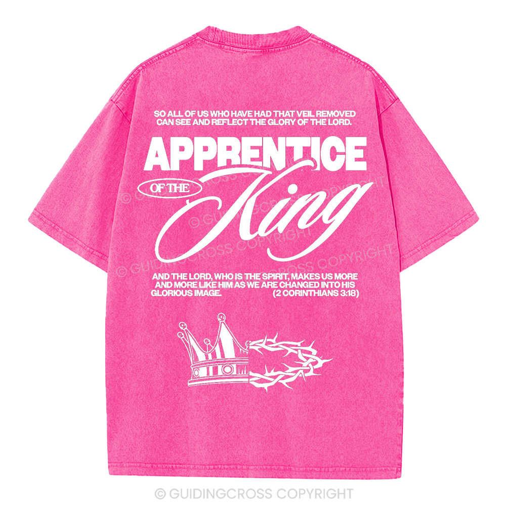 Apprevtice Of The King Christian Washed T-Shirt