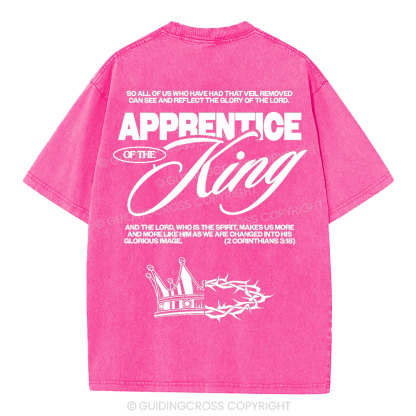 Apprevtice Of The King Christian Washed T-Shirt