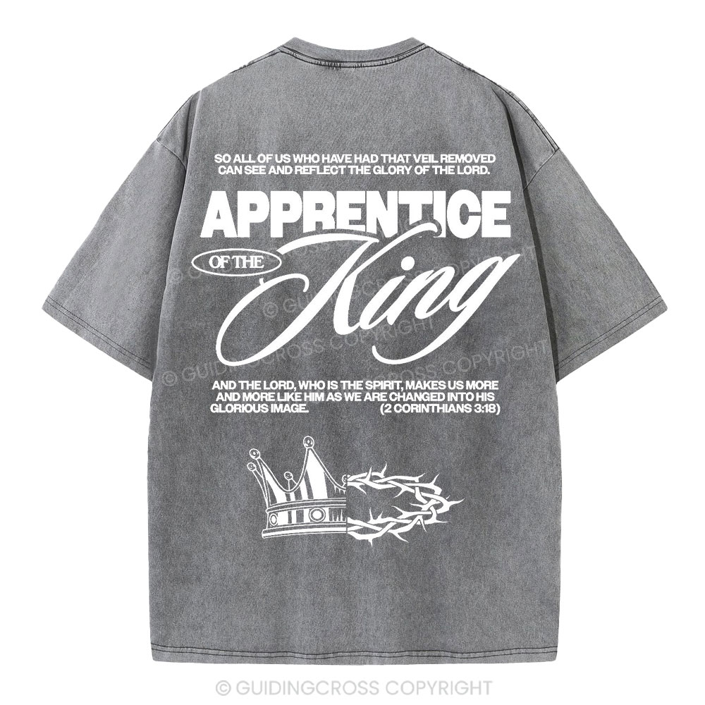 Apprevtice Of The King Christian Washed T-Shirt