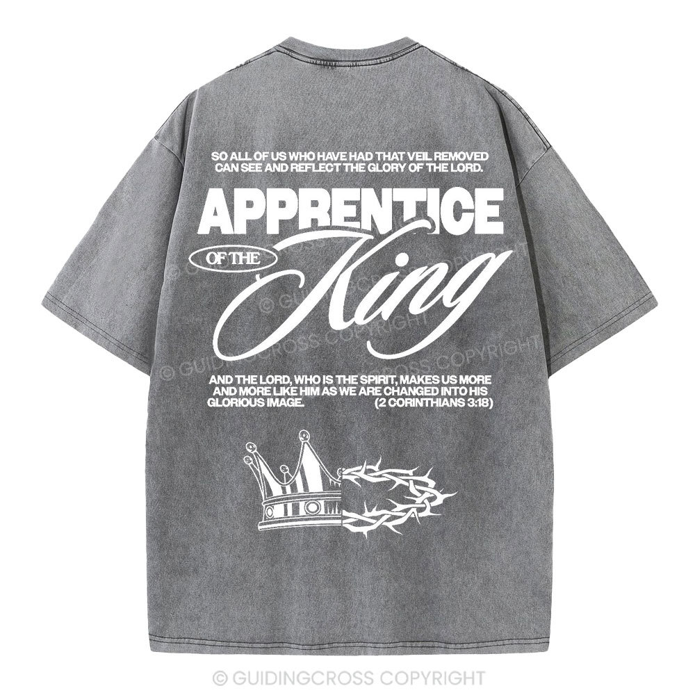 Apprevtice Of The King Christian Washed T-Shirt