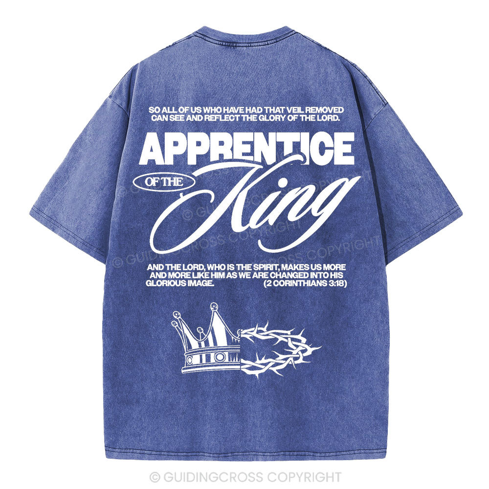 Apprevtice Of The King Christian Washed T-Shirt