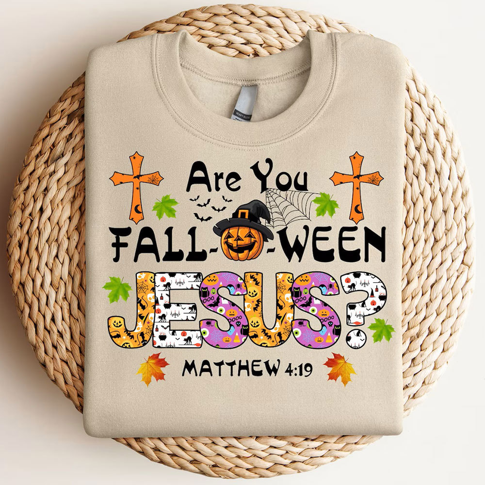 Are You Halloween Jesus Fall Christian T-Shirt