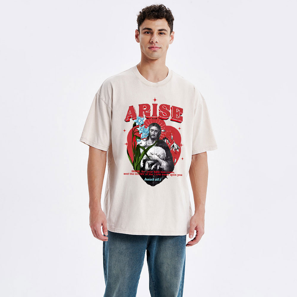 Arise Christian Washed T-Shirt