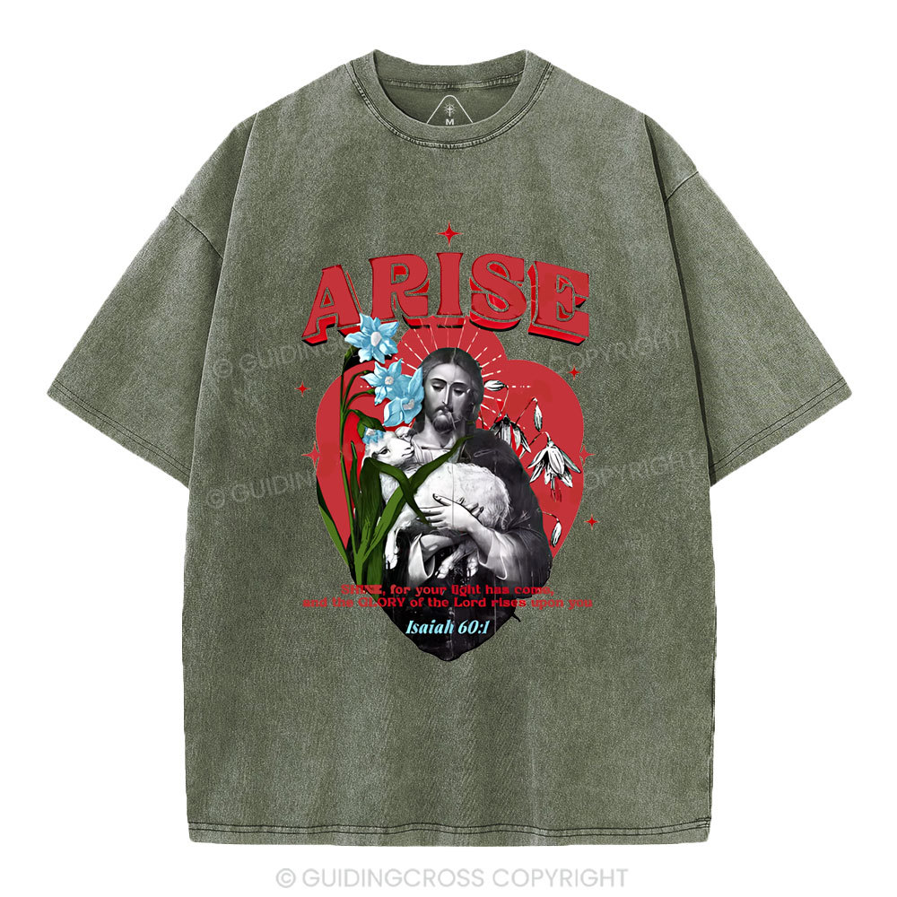 Arise Christian Washed T-Shirt