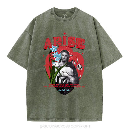 Arise Christian Washed T-Shirt
